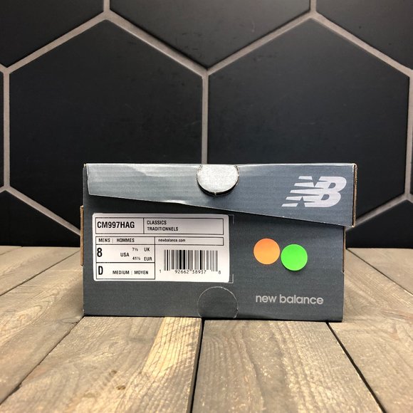 New Balance 997 Grey Dark Mango (Multiple Sizes) - Picture 6 of 7